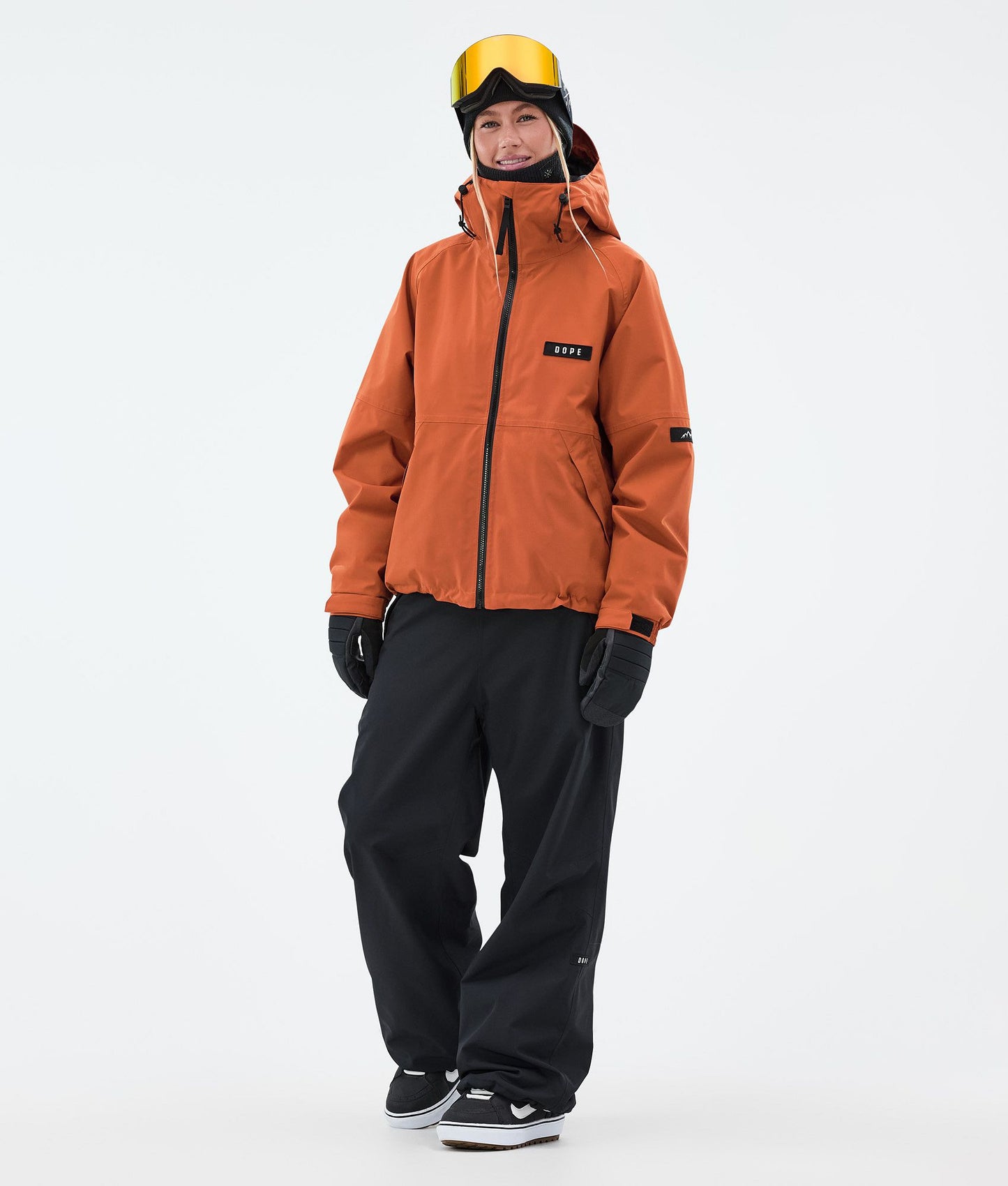 Snowboard Jacket Women Burned Orange