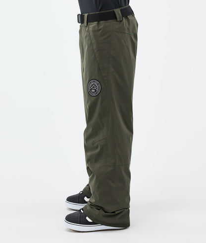 Snowboard Pants Men Olive Green
