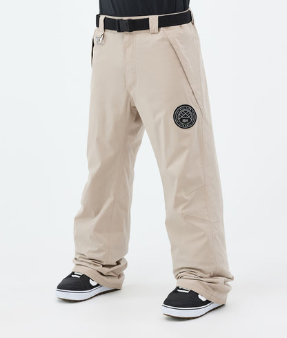 Snowboard Pants Men Black