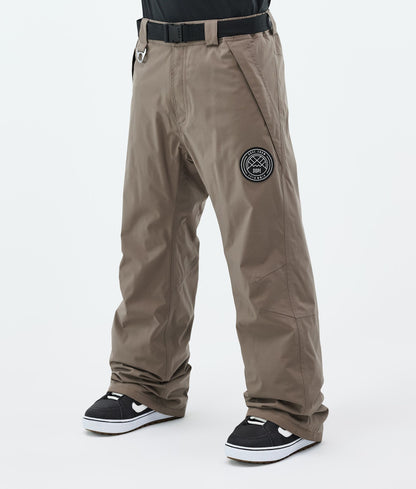 Snowboard Pants Men Blue Steel