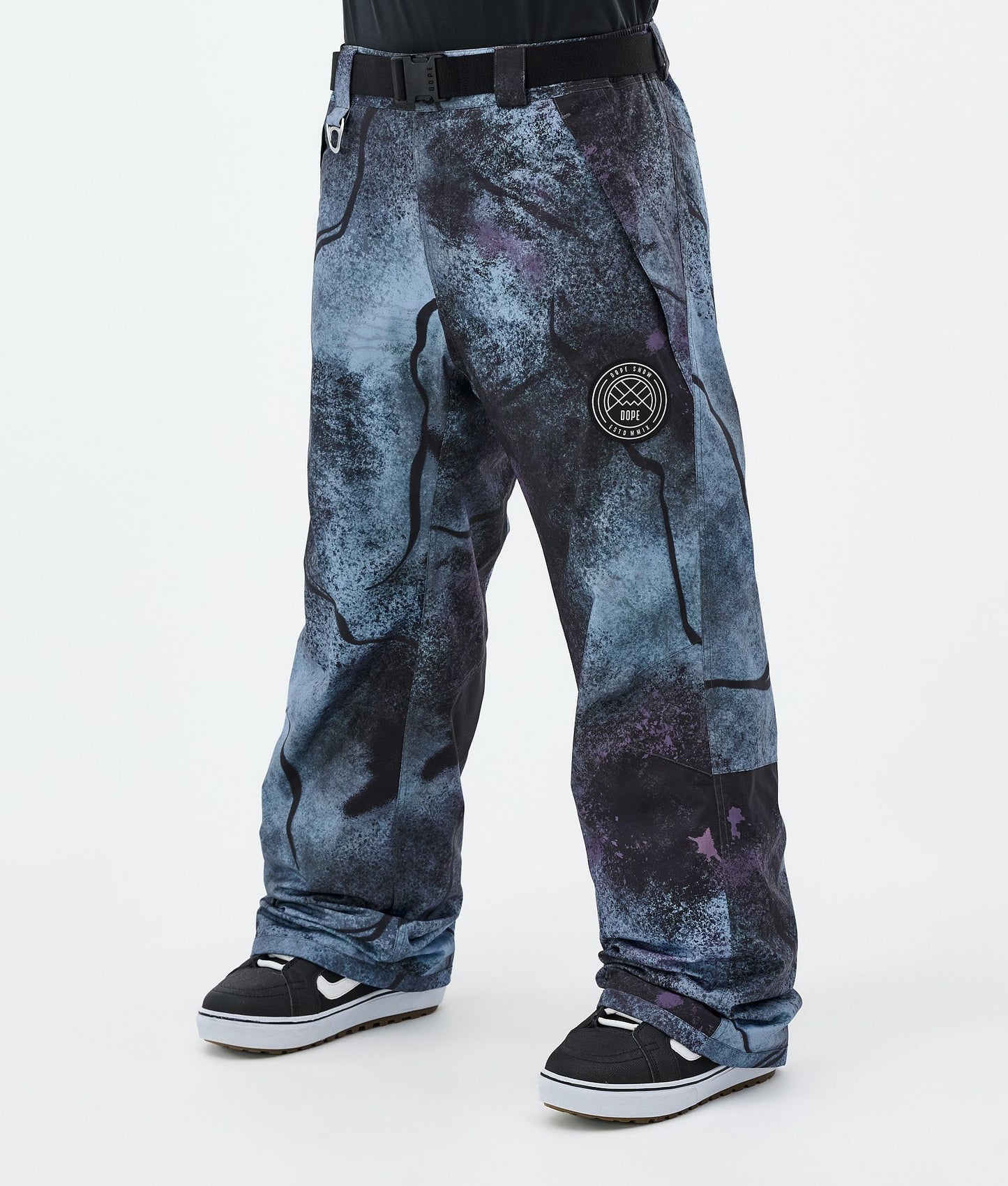 Snowboard Pants Men Blue Steel