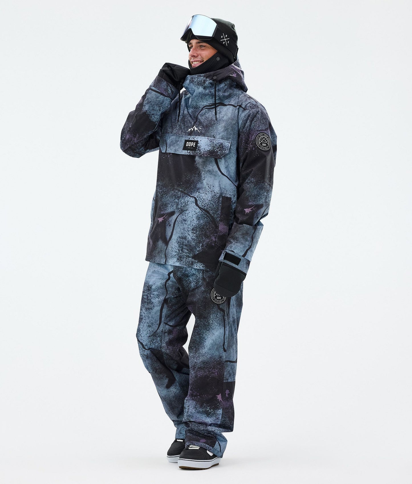 Snowboard Pants Men Jungle Purple