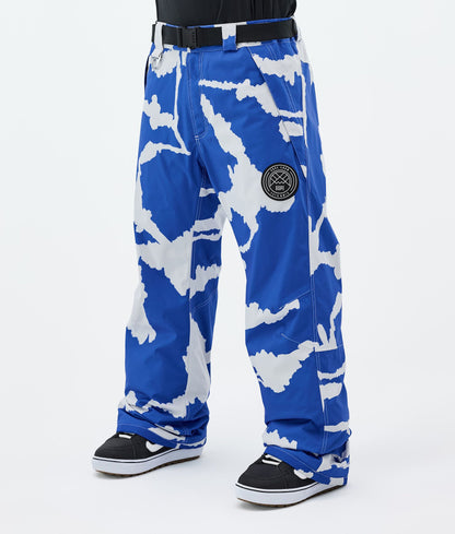Snowboard Pants Men Blue Steel