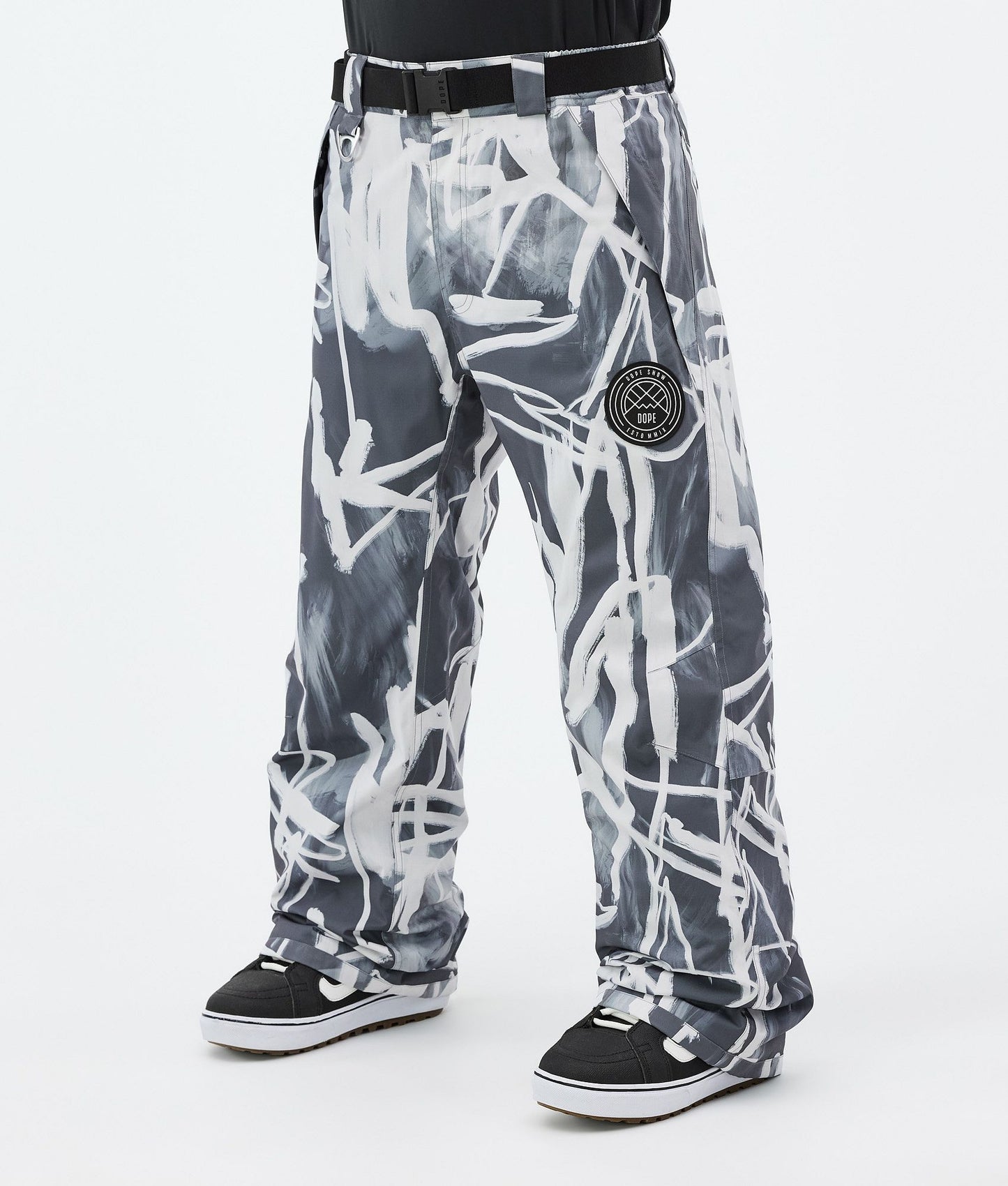 Snowboard Pants Men Light Grey