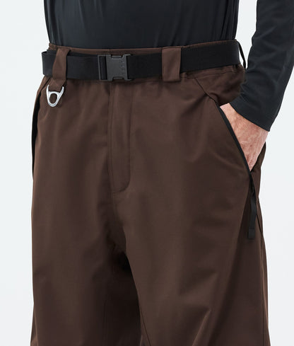 Snowboard Pants Men Dark Brown