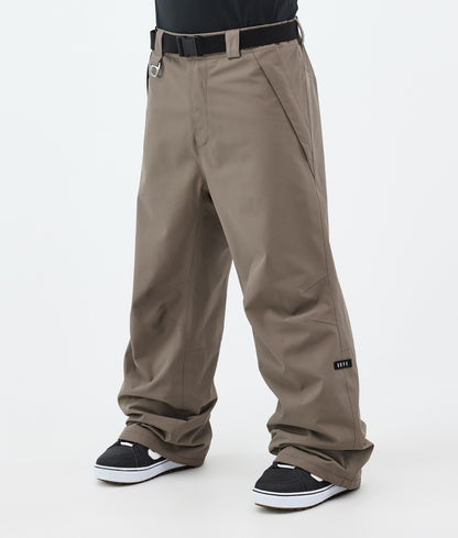 Snowboard Pants Men Light Grey