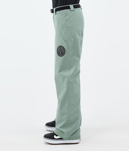 Snowboard Pants Women Faded Green