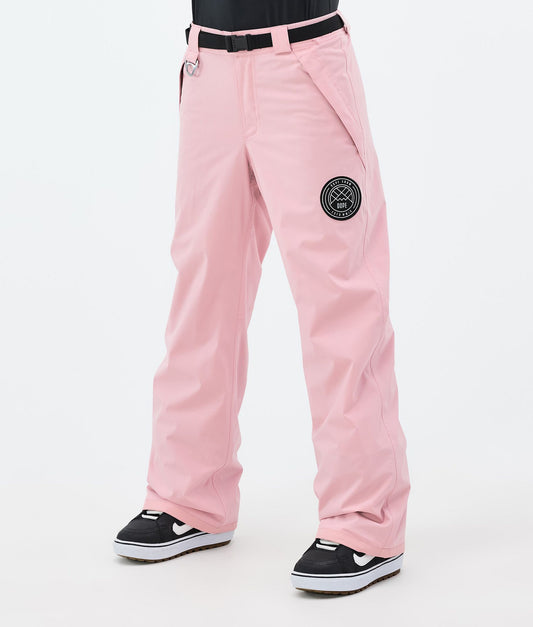 Snowboard Pants Women Soft Pink
