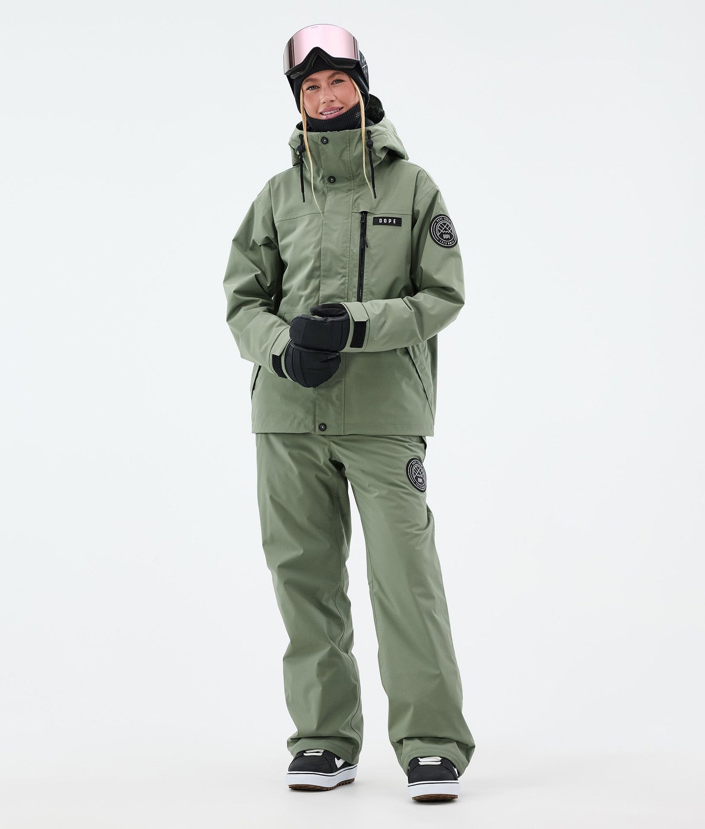 Snowboard Pants Women Moss Green