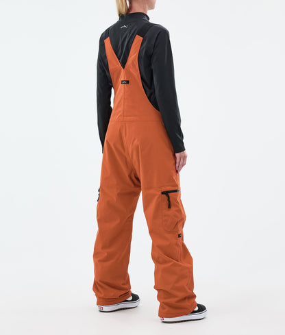 Snowboard Pants Women Burned Orange