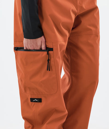 Snowboard Pants Women Burned Orange