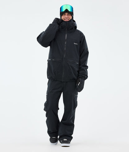 Snowboard Jacket Men Black