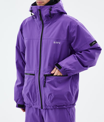 Snowboard Jacket Men Vivid Purple