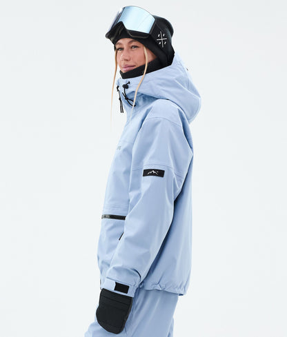 Snowboard Jacket Women Light Blue