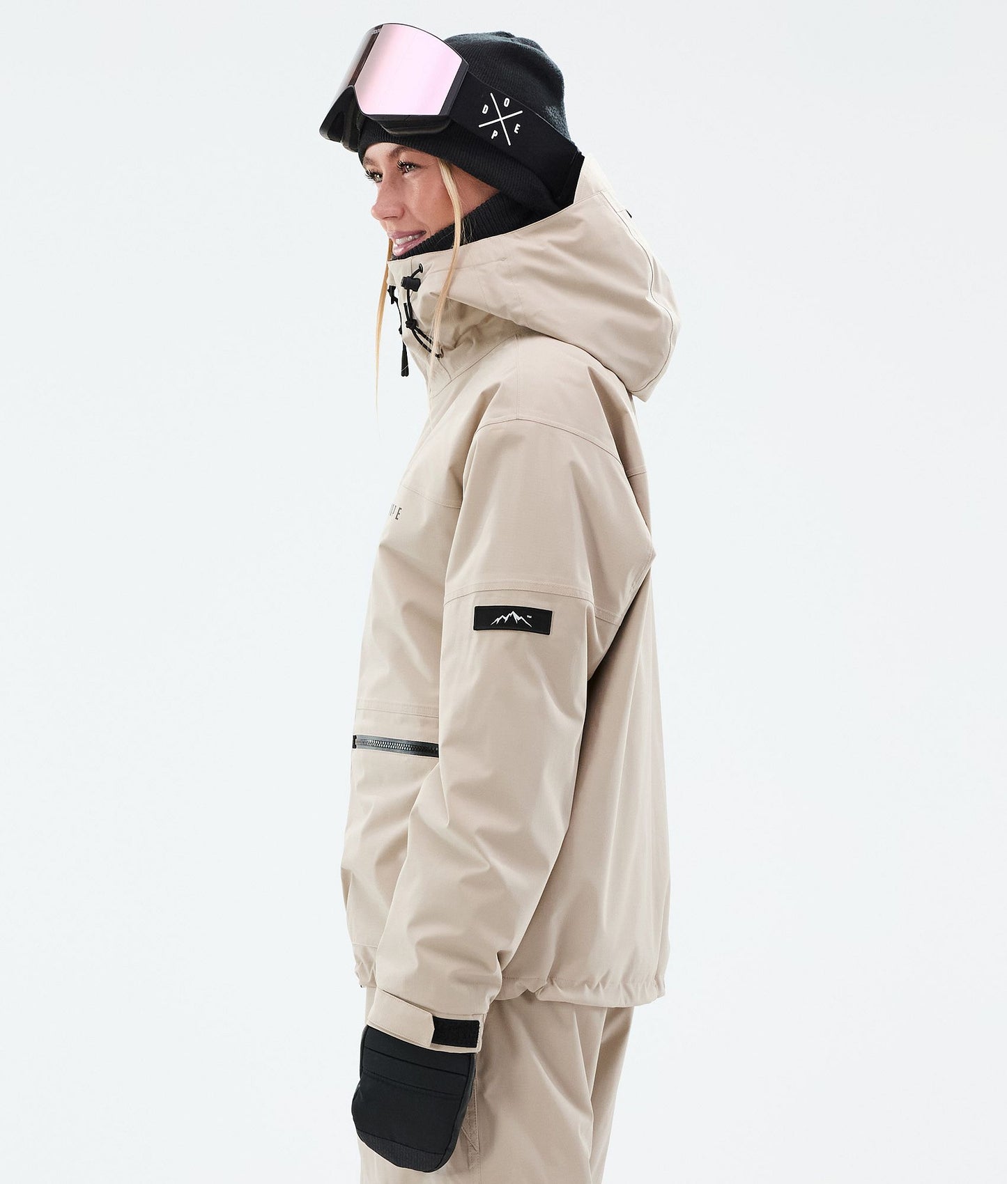 Snowboard Jacket Women Sand