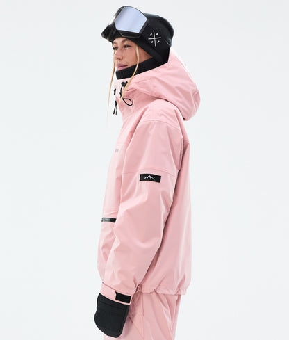 Snowboard Jacket Women Soft Pink