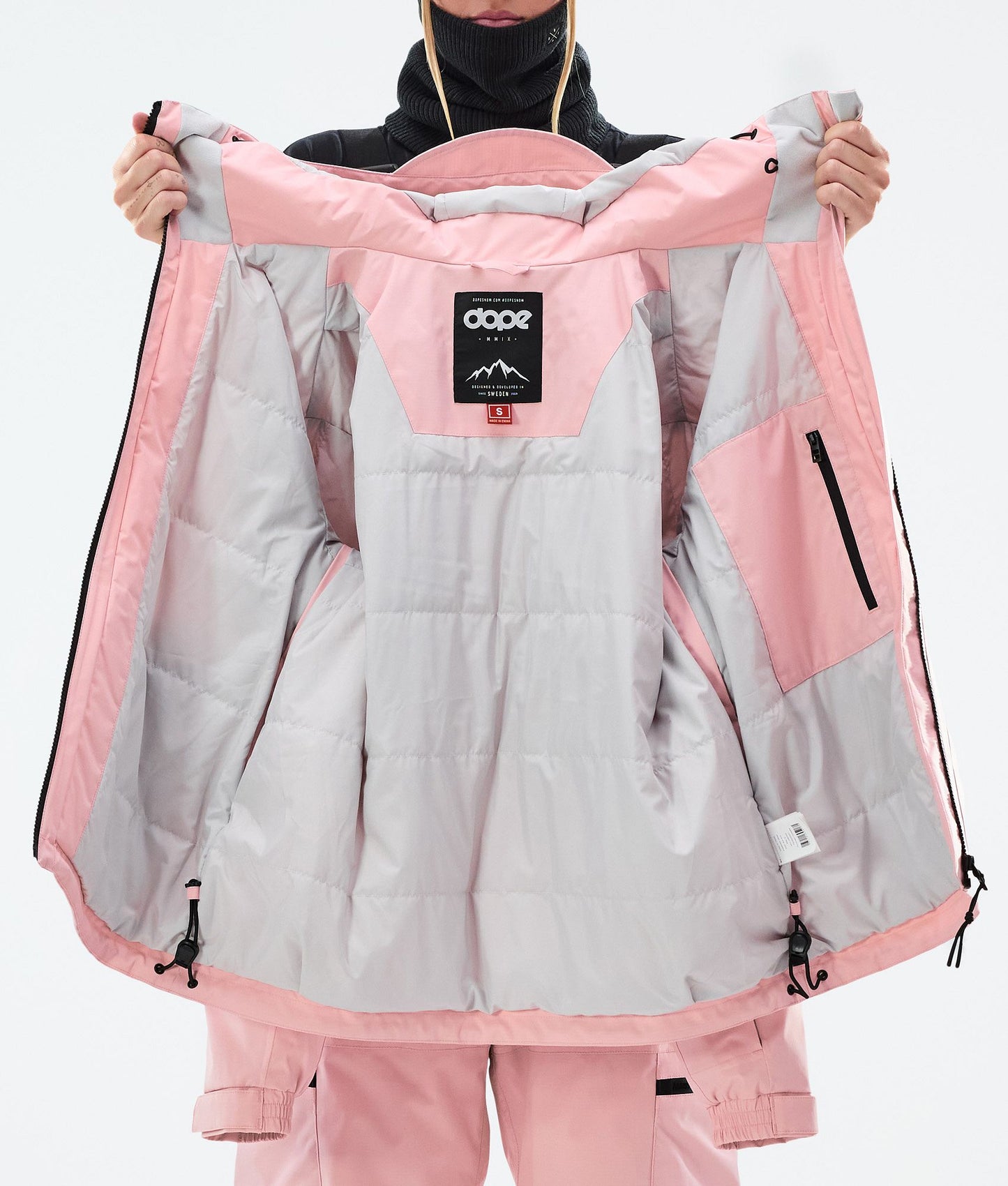 Snowboard Jacket Women Soft Pink