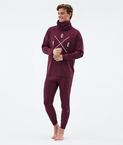 Base Layer Pant Men 2X-Up Burgundy