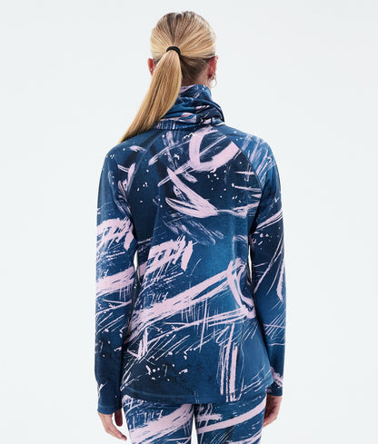 Base Layer Top Women 2X-Up Carvings Pink