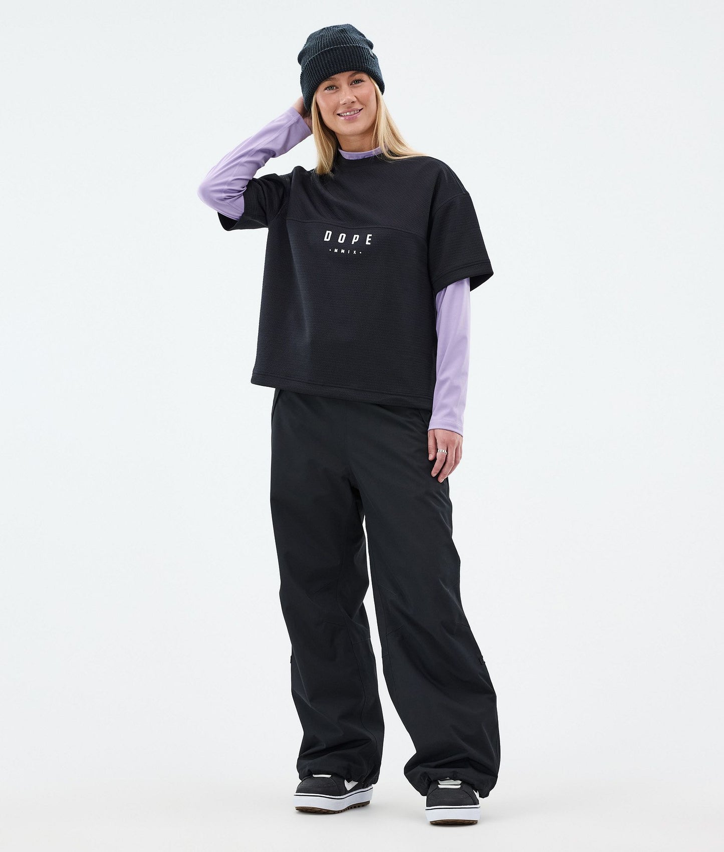 Fleece Sweater Women Black