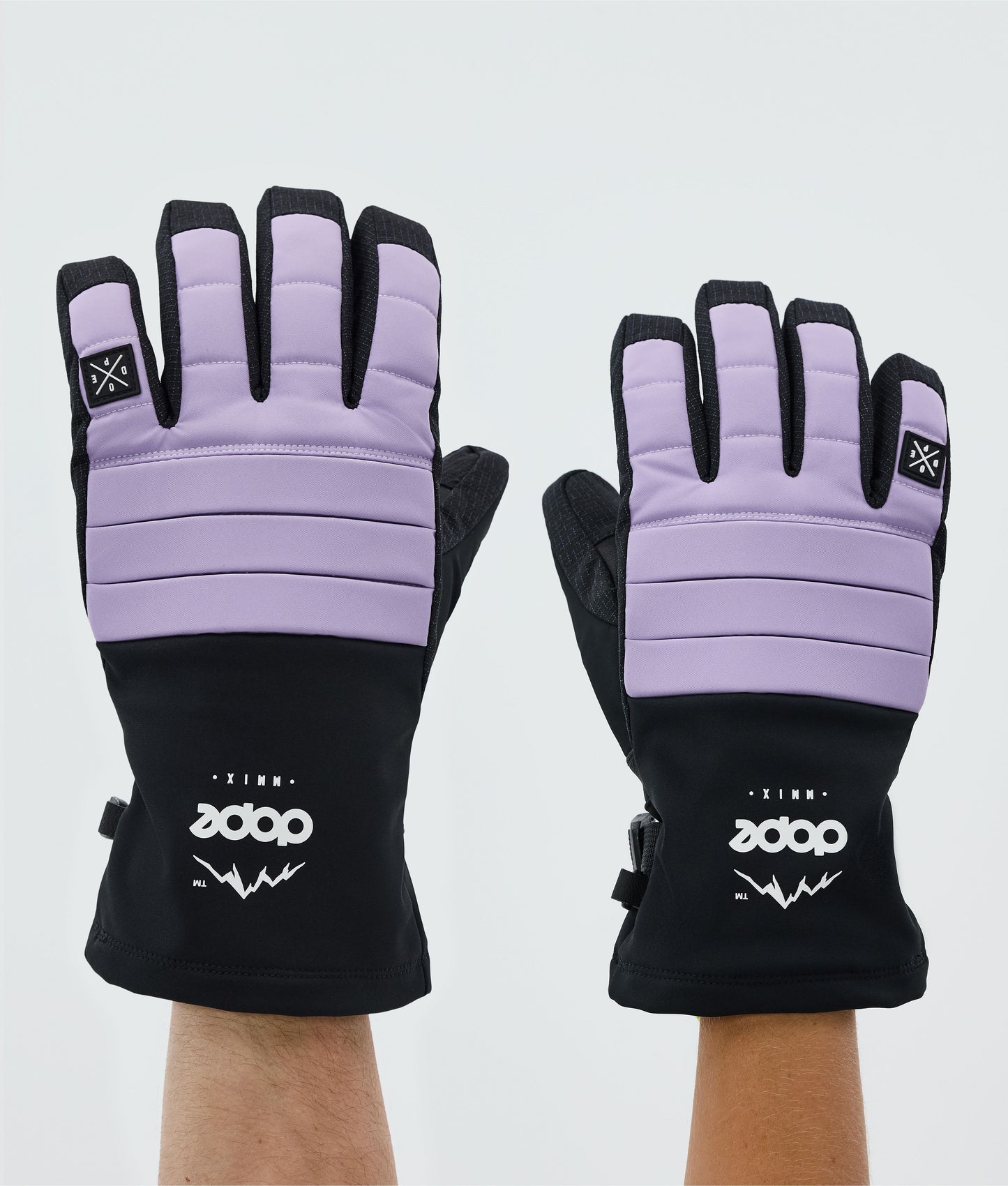 Ski Gloves Light Grey
