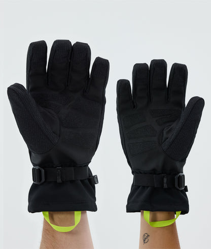 Ski Gloves Olive Green