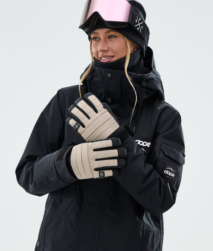 Ski Gloves Sand