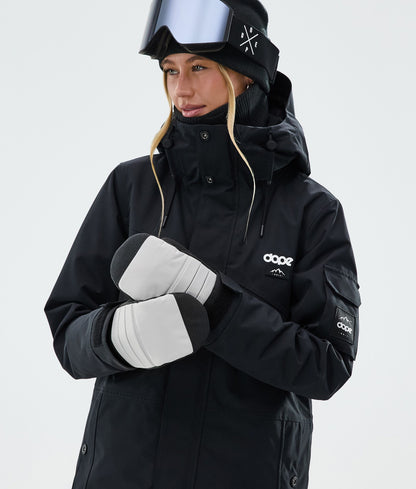 Snow Mittens Light Grey