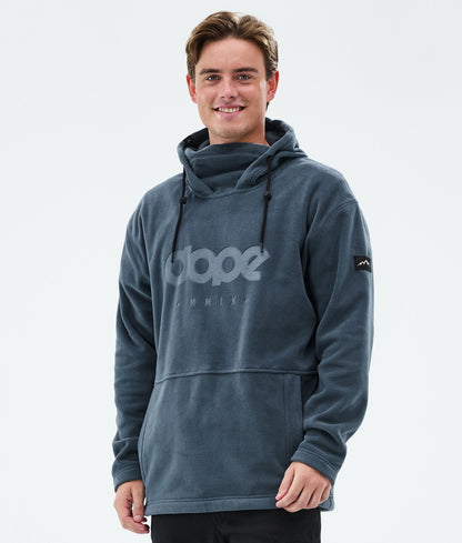 Fleece Hoodie Men Black