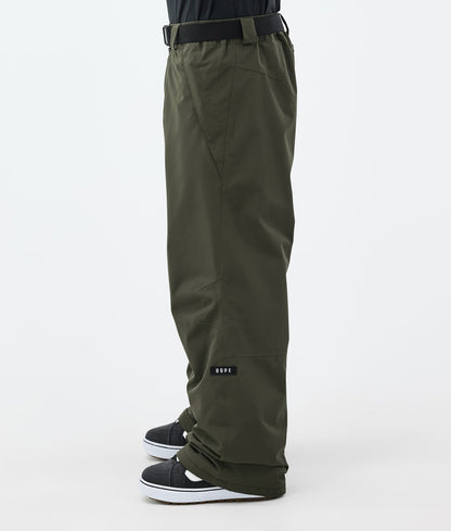 Snowboard Pants Men Olive Green