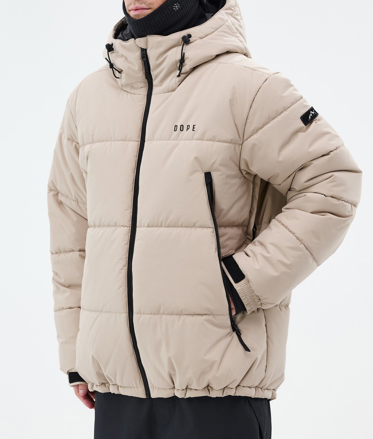 Snowboard Jacket Men Sand