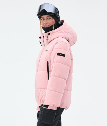 Snowboard Jacket Women Soft Pink