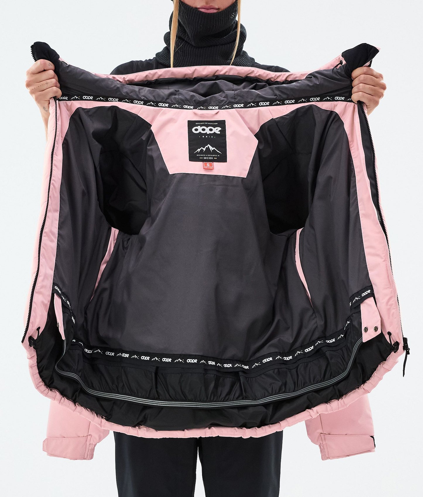 Snowboard Jacket Women Soft Pink