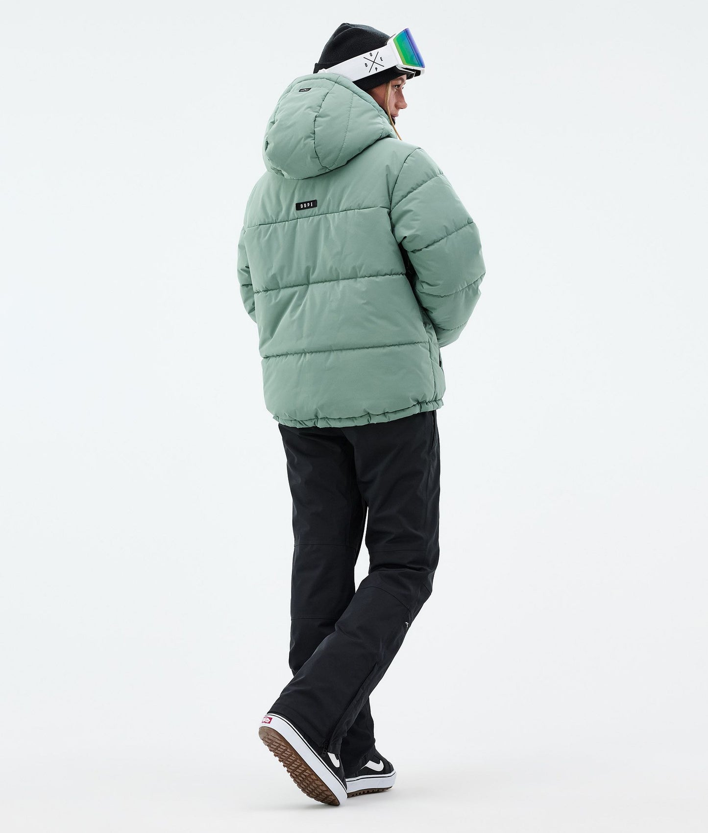Snowboard Jacket Women Faded Green