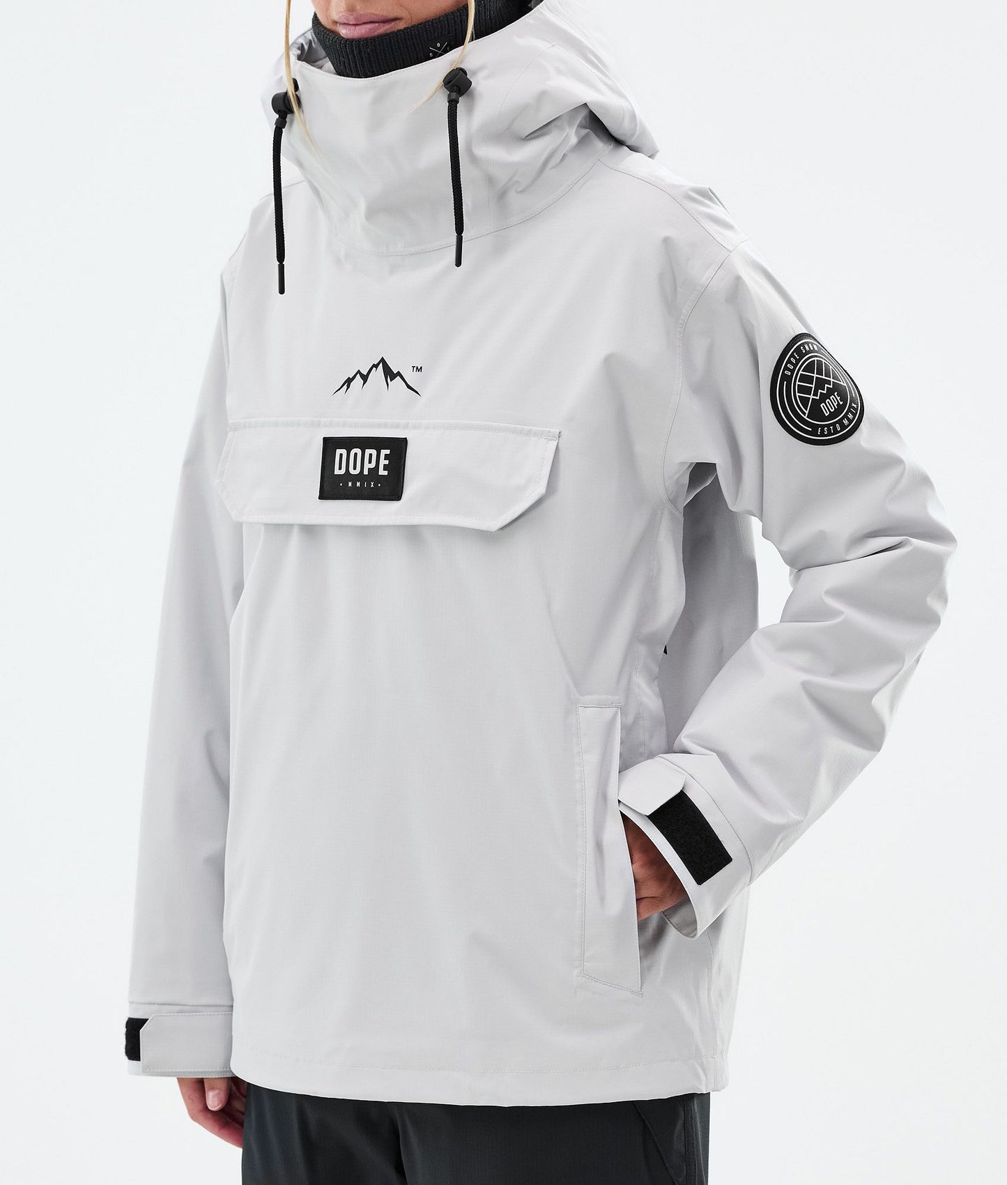 Snowboard Jacket Women Light Grey